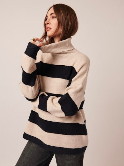 Bronx Sweater Lynx Stripe | LINE