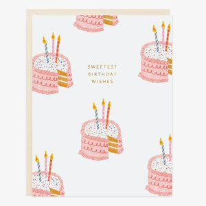 Sweetest Birthday Cake Card