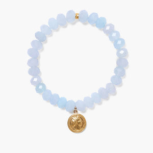 Demeter Charm Bracelet Aquamarine | Chan Luu