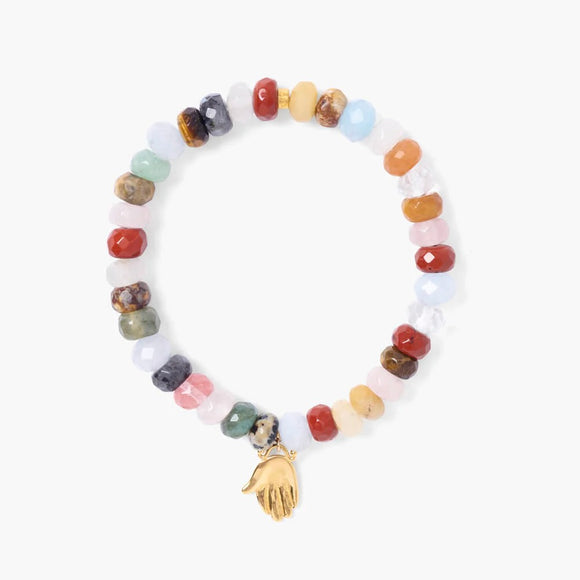 Giving Hand Charm Bracelet Multi | Chan Luu