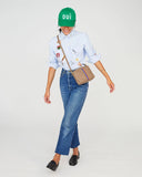 Baseball Hat Green Oui | Clare V.