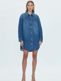 Elle Shirt Dress Karat | Pistola Denim