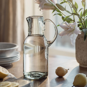 Hand Blown Glass Jug