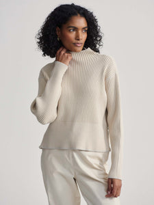 Hagen 2.0 Boxy Mock Sweater Rainy Day | Varley