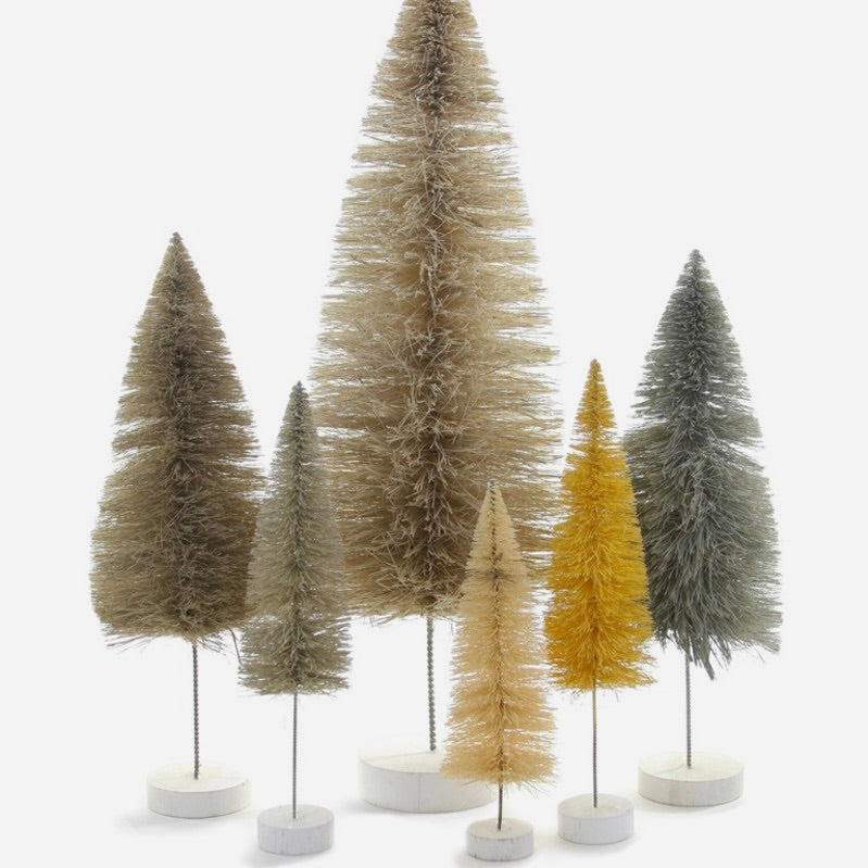 Bottle Brush Tree Set Spectrum White – GRAY Home + Lifestyle